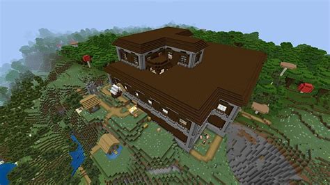 Craziest Mansion (Seed: 7181194299503423232) : r/minecraftseeds