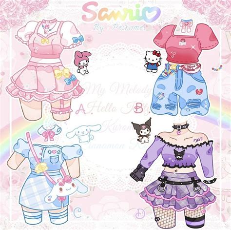 the paper doll is wearing different outfits