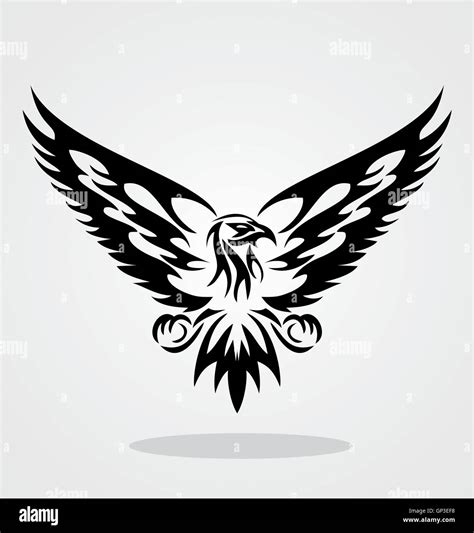 Eagle tattoo Stock Vector Images - Alamy