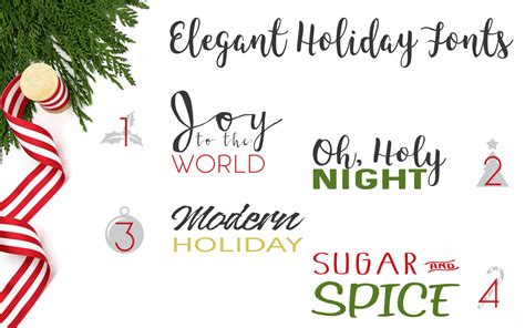 Elegant Holiday Fonts and Pairs | Christmas fonts free, Holiday fonts ...