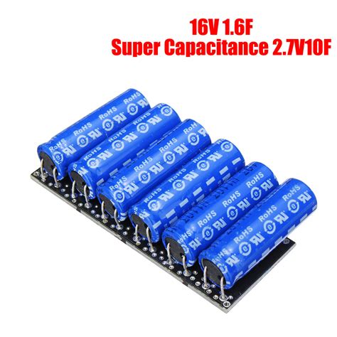 New 16V 1F/2F Farad Capacitor Module 2.7V 10F Super Capacitors With ...