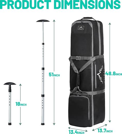 Details more than 150 golf bag dimensions best - 3tdesign.edu.vn