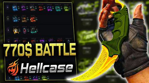 HELLCASE 770$ CASE BATTLE 😱 | HELLCASE PROMO CODE 2023 | HELLCASE CASE ...