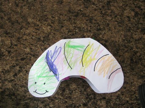 See what we did today: Folded Caterpillar/Butterfly