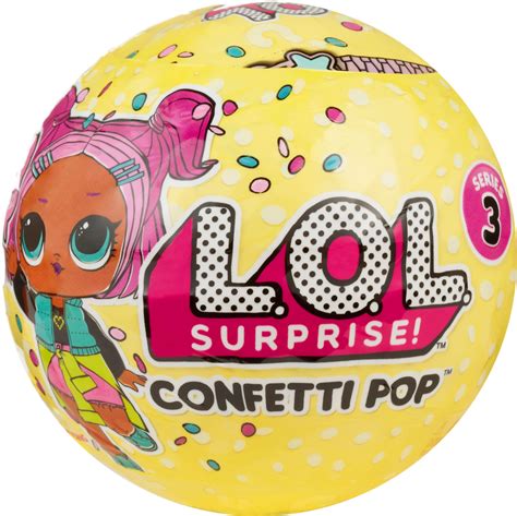 Best Buy: L.O.L. Surprise! Series 3 Confetti Pop Tots Doll Styles May ...