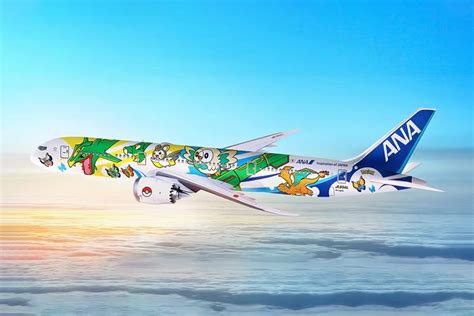 Japanese airline ANA now has Pokemon themed Boeing 787-9 jet - Luxurylaunches