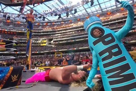 WrestleMania 39 WWE: Logan Paul lesiona por error a KSI y pierde contra Seth Rollins en el ...