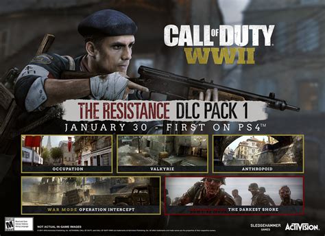 Call of Duty WWII : Le DLC The Resistance maintenant sur Xbox One ...