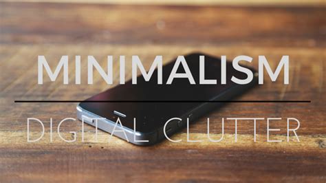 Minimalism – Digital clutter | Digital clutter, Minimalism, Clutter