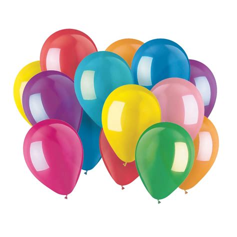 Latex Balloons 9" Assorted Colors (144 PACK)