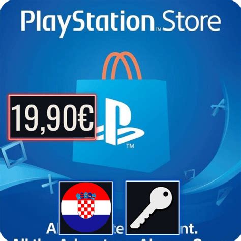 PSN HR (Croatia) EUR 19.90 (HRK 150) Croatia Gift Card Key – enjoyandplay