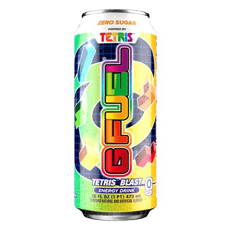 G FUEL Energy Formula | Tetris Blast | Cans