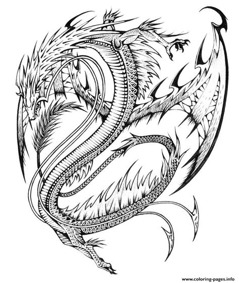 Scary Dragon Drawing at GetDrawings | Free download