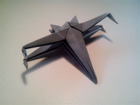 Origami Star Wars U-Wing Fighter: A Detailed Guide to Folding – easy origami tutorial