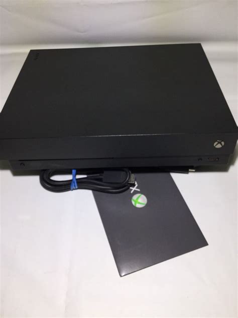 Microsoft Xbox One X 1TB Console - Black 889842208252 | eBay