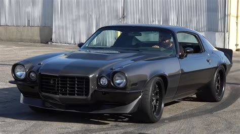 Supercharged 1973 Camaro Z28 Goes On Carbon Fiber Diet