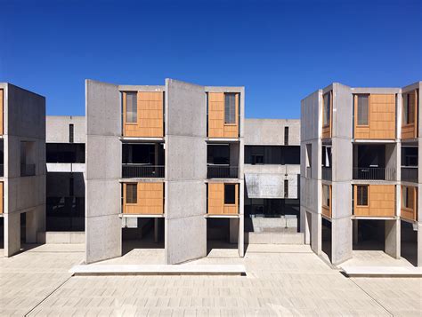 Salk Institute exterior concrete stair towers | Life of an Architect