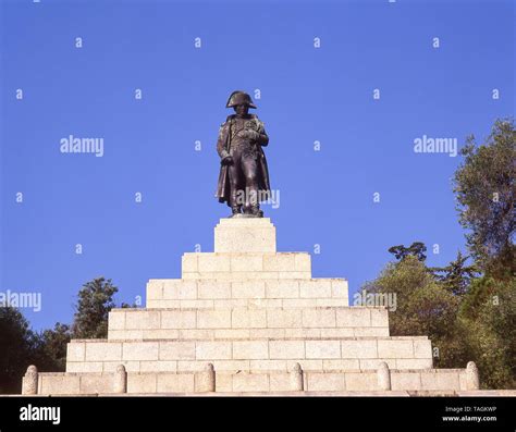 Ajaccio collectivity of corsica france statue of napoleon bonapa hi-res ...