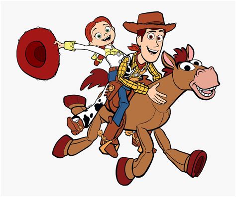 Toy Story 2 Woody Jessie Bullseye