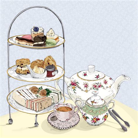 Afternoon Tea Illustrations, Royalty-Free Vector Graphics & Clip Art ...