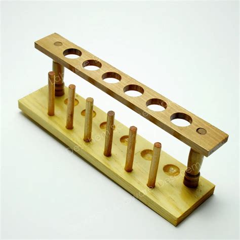 Six Holes,20mm,Wooden Lab Test Tube Rack Holder,Laboratory Support ...