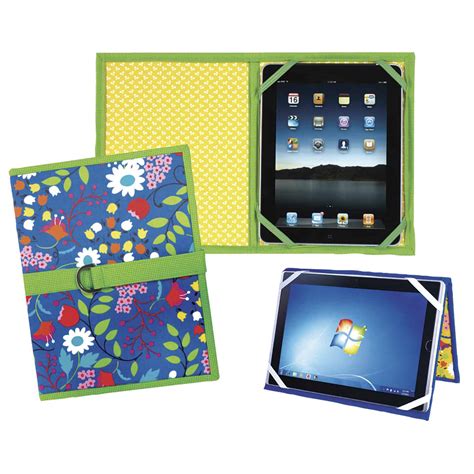 Let’s Make An E-Tablet & Paper Tablet Keeper – Clover Needlecraft