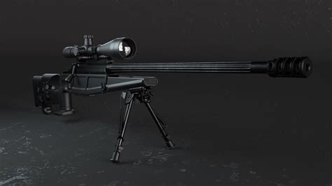 Sniper Blaser R93 | CGTrader