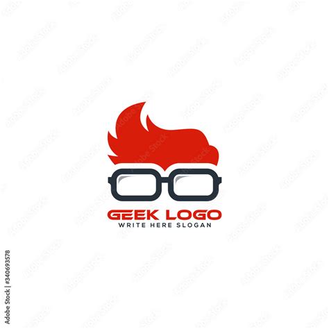 Geek Logo, Vector Logo template. Creative Geek logo design concept ...