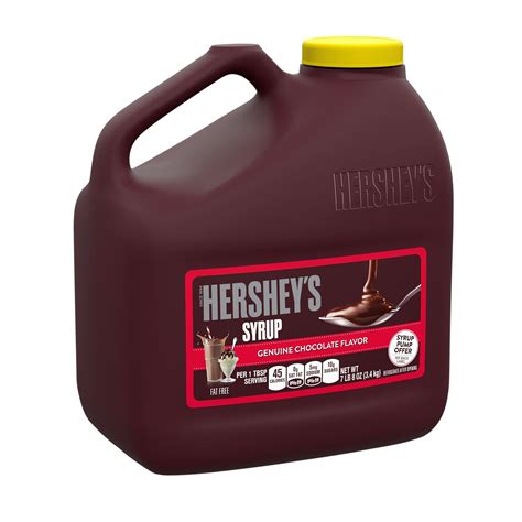 HERSHEY'S Chocolate Syrup, Baking Supplies, 7.5 Lbs., Container - Walmart.com - Walmart.com
