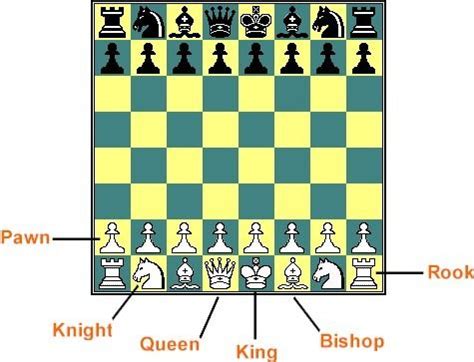 How To Set Up A Chess Board | liewmeileng