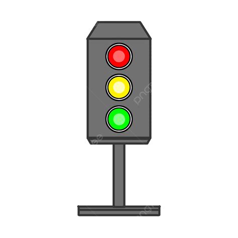 Road Traffic Signs Clipart Vector, Cartoon Hand Painted Road Traffic Lights Free Cutting Element ...