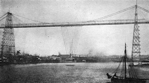 The History of the Transporter Bridge in Newport, Wales