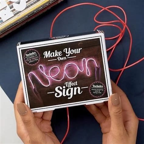 Diy Neon Sign Kit | Make Your Own Unique Neon Pattern