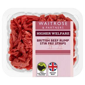 Waitrose beef rump stir fry steak - Waitrose & Partners