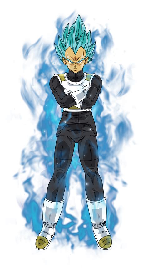 Vegeta super saiyan blue by BardockSonic on DeviantArt