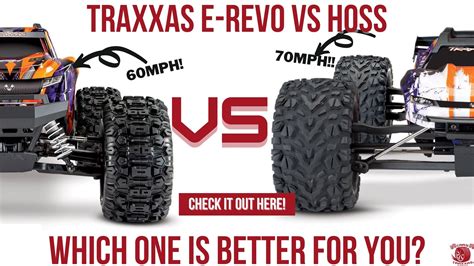 Traxxas Hoss vs E-Revo. Which One Is Better For You? - Traxxas Cars Reviews