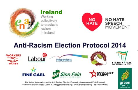 Irish political parties unite in pledge against racism » INAR