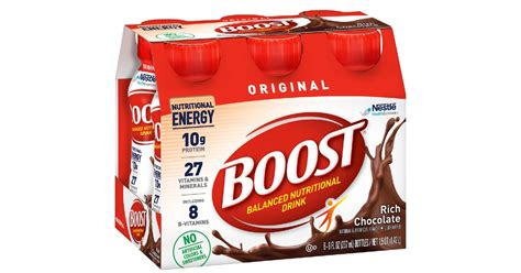 Boost Original Nutritional Drinks 6-Pack $3.49 Each at CVS - Daily ...