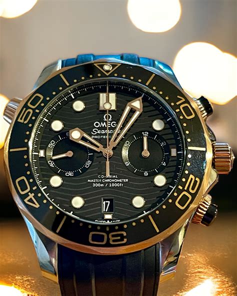 2021 Omega Seamaster Diver 300M 44MM Black Dial Rubber Strap (210.22.4 – Grailzee