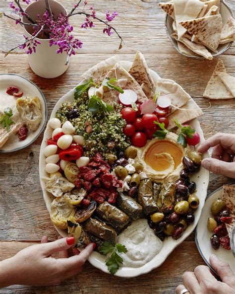 Vegetarian Mezze Platter - What's Gaby Cooking