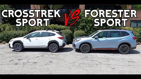 Subaru Crosstrek And Forester