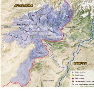 Kabul River Map - A Location Map Of Kabul River Basin Showing ...