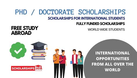 PhD Scholarships 2025-2026 for International Students