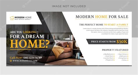 Premium Vector | Minimalist real estate billboard design