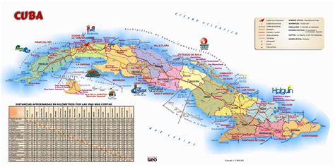 Mapa turistico de Cuba | Map of cuba, Tourist map, Map