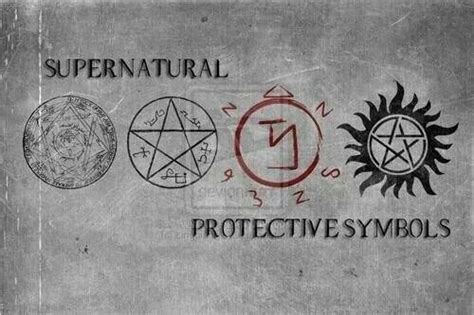 Protection symbols | supernatural