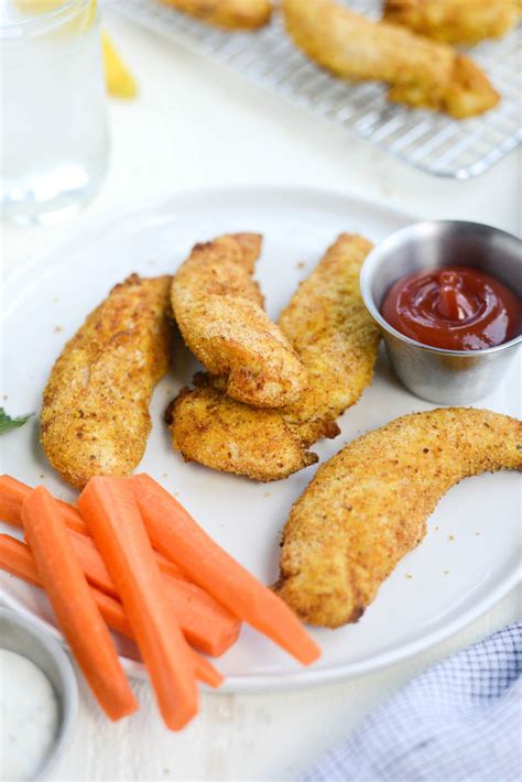 Crispy Air Fryer Chicken Tenders - Simply Scratch