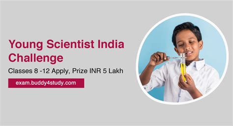 Young Scientist India Challenge - Win Prize INR 5 Lakh