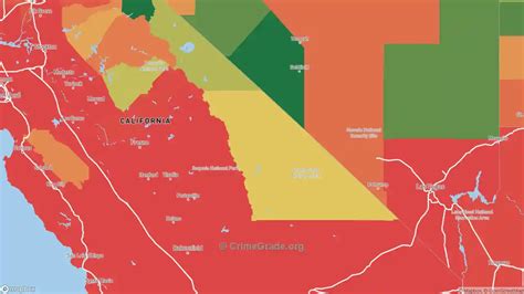 The Safest and Most Dangerous Places in Inyo County, CA: Crime Maps and ...