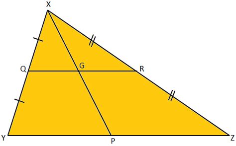 Straight Line Drawn from the Vertex of a Triangle to the Base |Diagram